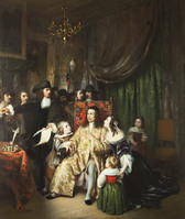 KS 241
<br/>
Cornelis de Witt gedwongen het Eeuwig Edict te herroepen
<br/>
<em>Ehnle, Adrianus Johannes (1819-1863)</em>